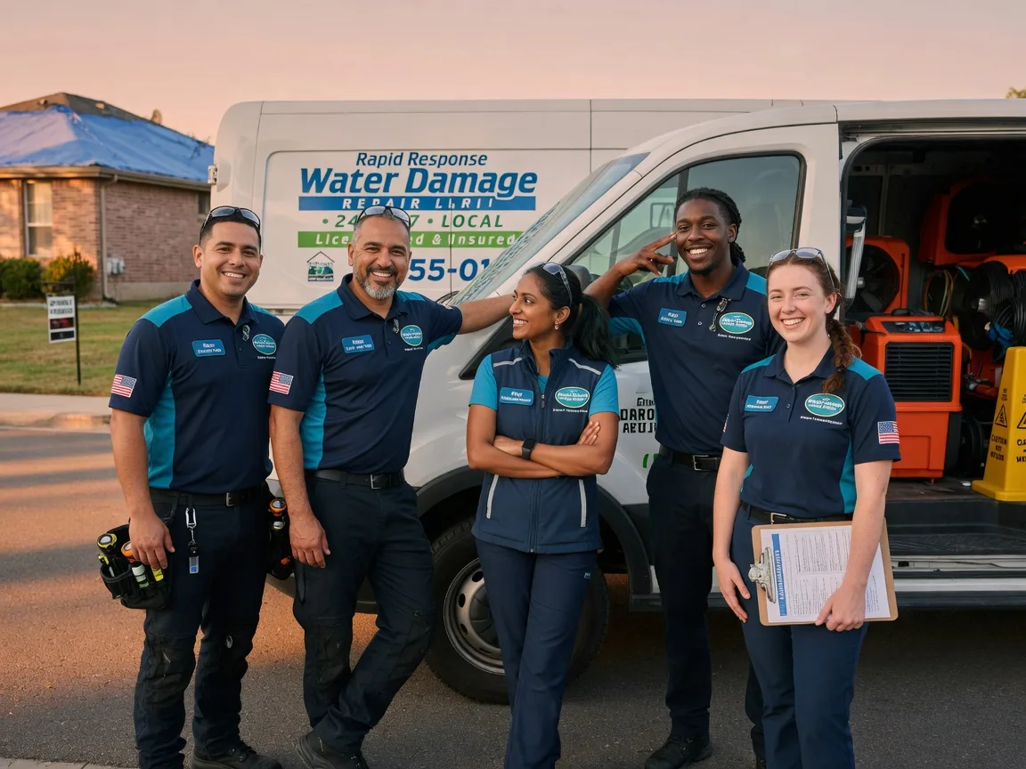 Water Damage Restoration company in Sidney, TX